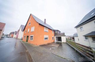 Einfamilienhaus kaufen in 91744 Weiltingen, Einfamilienhaus mit viel Platz, Scheune, Gartenhaus und großzügigen Nebengebäuden