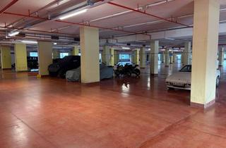 Gewerbeimmobilie mieten in Adolf-Richter-Str., 75179 Brötzingen, Pkw-Stellplatz überdacht in beheizter Lagerhalle