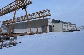 Gewerbeimmobilie kaufen in Industriestraße, 39435 Unseburg, Vielseitige Produktionshalle mit Büro-/Sozialräumen und großzügigem Außenlager