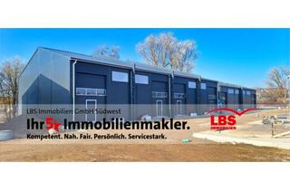 Gewerbeimmobilie mieten in 89537 Giengen, Moderne Mietfläche in Warmhalle mit Nasszelle - Hohe Decken und Rolltorzugang