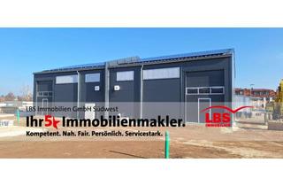 Gewerbeimmobilie mieten in 89537 Giengen, Warmhalle mit Nasszelle und Photovoltaikanlage- Nachhaltigkeit trifft Funktional