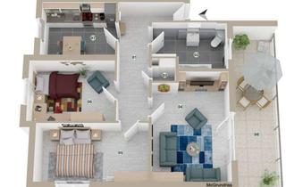 Anlageobjekt in 56070 Industriegebiet, 3 Zimmer Dachgeschoss Wohnung in Wallersheim zu verkaufen