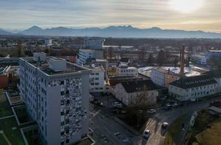 Gewerbeimmobilie kaufen in 83022 Innenstadt, Arbeiten mit Weitblick: Büro-/Praxiseinheit im Rosenheimer Stadtzentrum