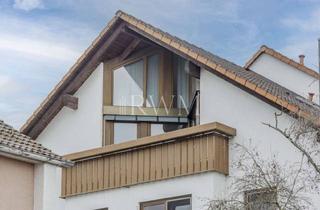 Wohnung kaufen in 72108 Rottenburg, Familienfreundliche 4-Zimmer-Dachgeschosswohnung mit Ost-Süd-Balkon