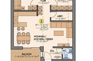 Wohnung kaufen in 76877 Offenbach, Hochwertige Eigentumswohnung im Dachgeschoss mit Aufzug und Balkon in ruhiger Wohnlage