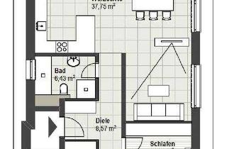 Wohnung mieten in Kleegartenstraße, 69207 Sandhausen, Exklusive 3-Zimmer-Dachgeschosswohnung mit Traum-Dachterrasse im Herzen von Sandhausen