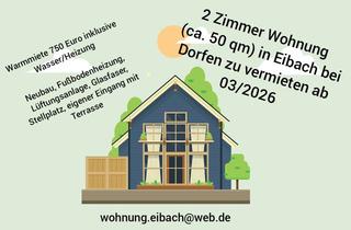 Wohnung mieten in 84405 Dorfen, Helle 2-Zimmer Wohnung in Dorfen, verfügbar ab 1.4.2026