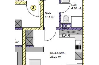 Wohnung mieten in 86529 Schrobenhausen, Sonnige 2-Zimmer-Wohnung mit Balkon in Schrobenhausen