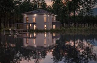 Haus kaufen in 25782 Süderdorf, Architektur in der Schwebe: Exklusives Wohnerlebnis auf zwei Etagen.