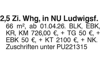 Wohnung mieten in 89231 Neu-Ulm, 2,5 Zi