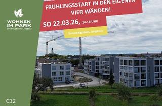 Wohnung kaufen in 89129 Langenau, ATTRAKTIVE 2-ZIMMER WOHNUNG - "WOHNEN IM PARK" IN LANGENAU - C12