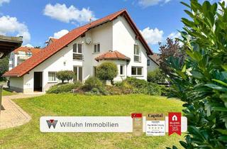 Haus kaufen in 04603 Windischleuba, Windischleuba - Sofort einziehen Architektenhaus mit sonniger Terrasse, zwei Garagen und idyllischem Gartenbereich