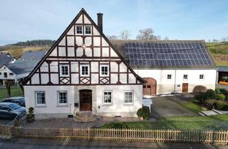 Bauernhaus kaufen in 57462 Olpe, Olpe - Vielseitiger Restbauernhof mit großzügigem Raumangebot und stabilen Nutzungsperspektiven in Olpe Rhonard