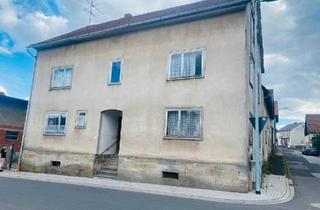 Haus kaufen in 97647 Nordheim, Nordheim vor der Rhön - Renovierungsbedürftiges Haus mit großem Grundstück