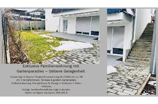 Wohnung kaufen in 74722 Buchen, Buchen (Odenwald) - Seltene Gelegenheit: Exklusive Familienwohnung mit Garage