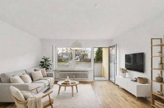 Wohnung kaufen in 82538 Geretsried, Hochparterrewohnung mit Balkon und Entwicklungspotenzial in Geretsried