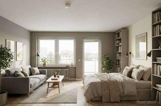 Wohnung kaufen in 71701 Schwieberdingen, Achtung Singles + Handwerker: 1-Zimmer-Wohnung in Schwieberdingen mit Balkon und TG-Stellplatz