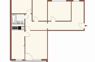 Wohnung mieten in Landsberger Allee 559, 12679 Marzahn, Smarter Wohnen: günstig geschnittene 4-Zimmer-Wohnung