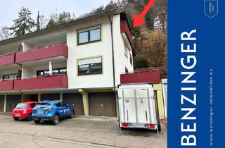 Wohnung mieten in 72574 Bad Urach, Großer Balkon, Garage & tolle Lage – ideal für Singles oder Paare