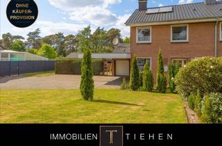 Doppelhaushälfte kaufen in 49716 Meppen, Platz, Potenzial, bezugsfrei - Doppelhaushälfte mit zwei Vollgeschossen und Garage in Meppen-Bokeloh