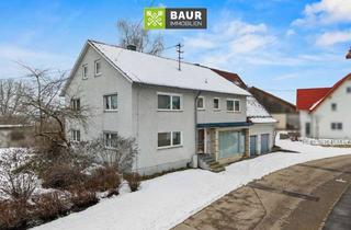 Einfamilienhaus kaufen in 89547 Gerstetten, 360° I Vielseitige Immobilie mit großem Grundstück – Einfamilienhaus mit angrenzender Gewerbeeinheit