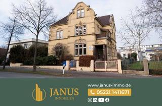 Haus kaufen in 32051 Herford, Jugendstil-Ensemble mit Anbau, 531 m² Nutzfläche und flexibler Zukunftsperspektive