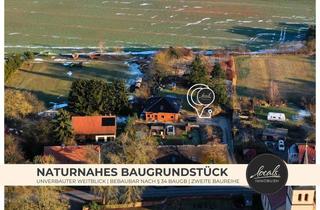 Grundstück zu kaufen in 14621 Schönwalde-Glien, Großzügig und bauträgerfrei: Idyllisch gelegenes Baugrundstück in Schönwalde (Berliner Speckgürtel)