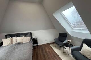 Immobilie mieten in 85221 Dachau, Moderne, vollmöblierte 2-Zimmer Dachgeschosswohnung mit Blick auf das Dachauer Schloss