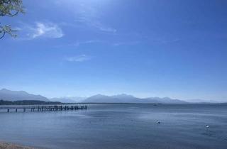 Wohnung kaufen in 83339 Chieming, Exklusive, moderne 125m² Gartenwohnung - 300m zum Chiemsee - ruhig, sonnig, 2 Garagen - Chieming