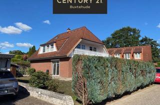 Wohnung kaufen in 21614 Buxtehude, 4-Zimmer Wohnung mit Studio, gr Keller und Garten. Käuferprovisionsfrei.