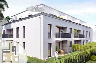 Wohnung kaufen in Im Nex, 65795 Hattersheim, 2-Zimmer-Wohnung mit Garten I Neubau I Aufzug I provisionsfrei