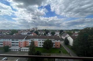 Wohnung mieten in 64625 Bensheim, Gepflegte 2-Zimmer Wohnung im 6. OG mit Balkon in Bensheim