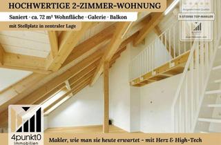 Wohnung mieten in 86653 Monheim, Hochwertige 2Z DG Wohnung mit Galerie, großer Balkon, Badewanne, Düsche