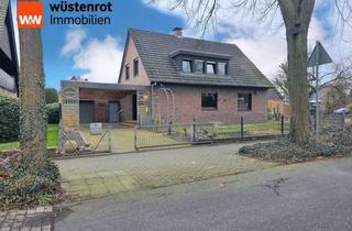 Haus kaufen in 48465 Schüttorf, Ein- oder Zweifamilienhaus mit großem Garten – Handwerkerobjekt in Schüttorf
