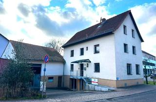 Haus kaufen in 74931 Lobbach, Ein-, Zwei- oder Dreifamilienhaus mit Lagerhalle in Waldwimmersbach