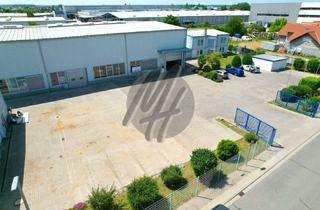 Gewerbeimmobilie kaufen in 64347 Griesheim, VERKAUF ✓ Grundstück (8.000 m²) mit Lager (2.700 m²) & Büro-/Sozial (500 m²)