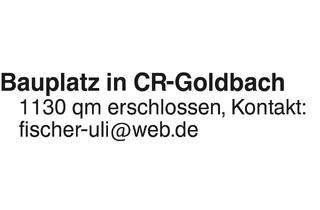 Grundstück zu kaufen in 74564 Crailsheim, Bauplatz in CR-Goldbach