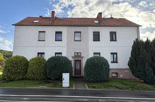 Wohnung kaufen in 37318 Bornhagen, Bornhagen - Gemütliche Eigentumswohnung mit Garage, Carport, Garten und herrlichem Blick ins Grüne in Bornhagen