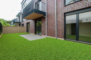 Wohnung kaufen in 41469 Neuss, Neuss / Norf - Erstbezug - Energieefizient wohnen mit Garten