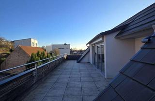 Penthouse kaufen in 64673 Zwingenberg, Modernes Wohnen auf zwei Ebenen: Penthouse mit Weitblick