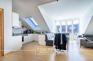 Wohnung kaufen in 85464 Finsing, Gemütliche 2-Zi.-DG-Wohnung mit Balkon, EBK & TG-Stellplatz!