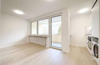 Wohnung kaufen in Wettersteinplatz, 81547 Untergiesing-Harlaching, Wettersteinplatz "Absolut ruhig" im grünen Innenhof Ganz neu renoviert 1,5 Zi.-Balkon-Whg. mit Küche