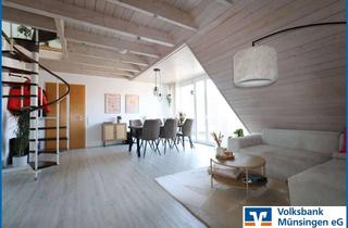 Wohnung kaufen in 72525 Münsingen, Vermietete 3 Zimmer DG-Maisonette Wohnung mit Balkon & Tiefgarage im Herzen von Münsingen!