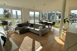 Wohnung kaufen in Elsbeerenring, 74392 Freudental, Luxuriöse 4-Zimmer Erdgeschosswohnung mit Garten im Neubaugebiet in Freudental