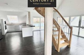 Wohnung kaufen in 55291 Saulheim, Premium-Dachgeschosswohnung: Licht, Design & Lebensqualität vereint