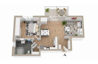 Wohnung mieten in 76689 Karlsdorf-Neuthard, Erstbezug - Hochwertige 2- Zimmer-Neubauwohnung mit Premiumküche, Balkon und TG zu vermieten