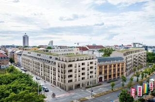 Penthouse mieten in Ludwig-Erhard-Straße 23-25, 04103 Zentrum-Ost, Neubau! Stilvolle 2-Zimmer-Penthousewohnung mit Terrasse & Einbauküche im Zentrum-Ost