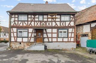 Bauernhaus kaufen in 63699 Kefenrod, Top-Angebot: Erschwingliches Bauernhaus mit Hof, Scheune und Garage