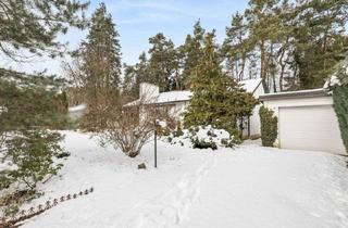 Haus kaufen in 90559 Burgthann, Gepflegter Bungalow mit Garage auf großem Grundstück in direkter Waldrandlage in Burgthann/Ezelsdorf