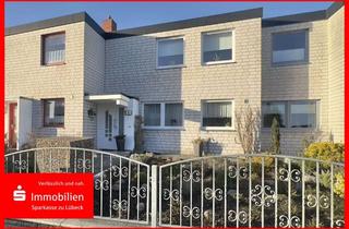 Reihenhaus kaufen in 23569 Kücknitz, Attraktives Reihenhaus mit Gartenidylle & durchdachtem Raumkonzept